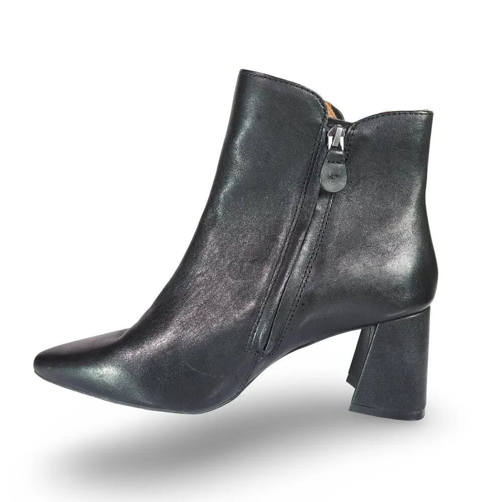 Gentle Souls by Kenneth Cole Dakota‎ Danbury Boots Women's 7.5 Black Leather